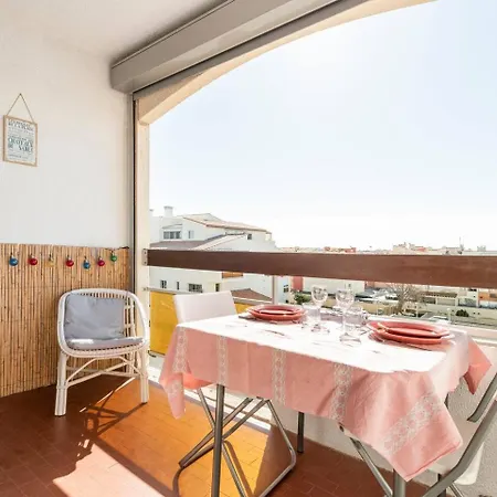 Balcon 2 Personnes La Desirade Cap D'agde Lejlighed