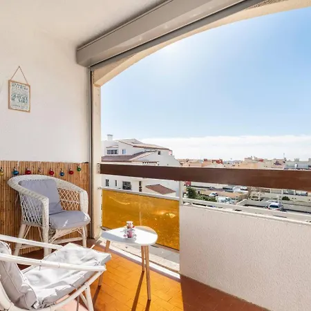 Balcon 2 Personnes La Desirade Cap D'agde Lejlighed Agde